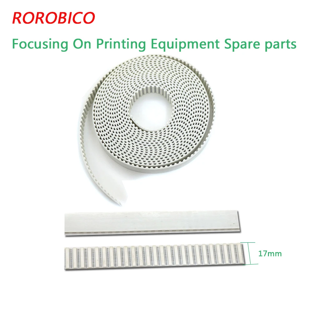 1 Buah Gratis Pengiriman Printer Inkjet Sabuk Waktu Kereta Panjang 17XL 10M dari Infiniti Challenger dengan Warna Flora Phaeton Galaxy Sabuk Motor