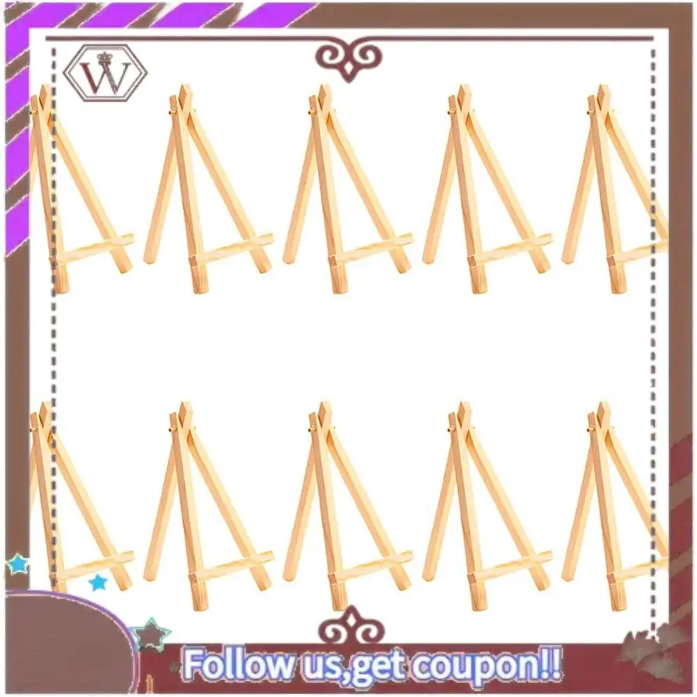 ABBG-40 Mini DIY Wooden Frame Artist Wooden Easel Wedding Table Card Stand Display Stand Party Decoration 15X8cm Easel