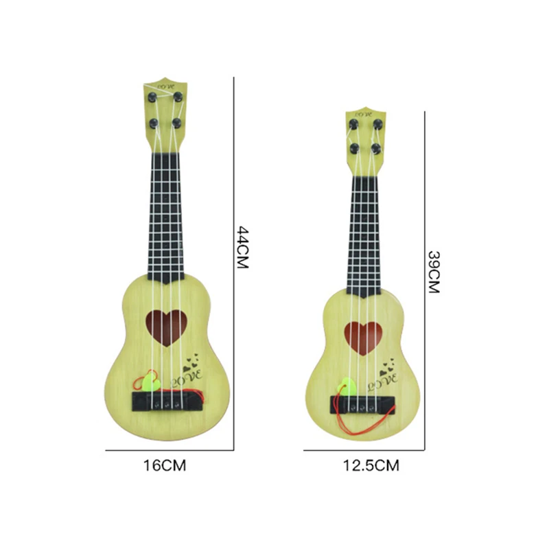 44cm Beginner Classical Ukulele Guitar Educational Musical Instrument Toy for Kids Early Education