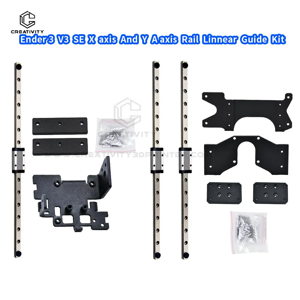 Ender 3 V3 SE X-Axis Y Axis Upgrade MGN9H 300mm Linear Rail Guide Mahine Part For ender 3 v3 se x y axis 3D Printer Accessories