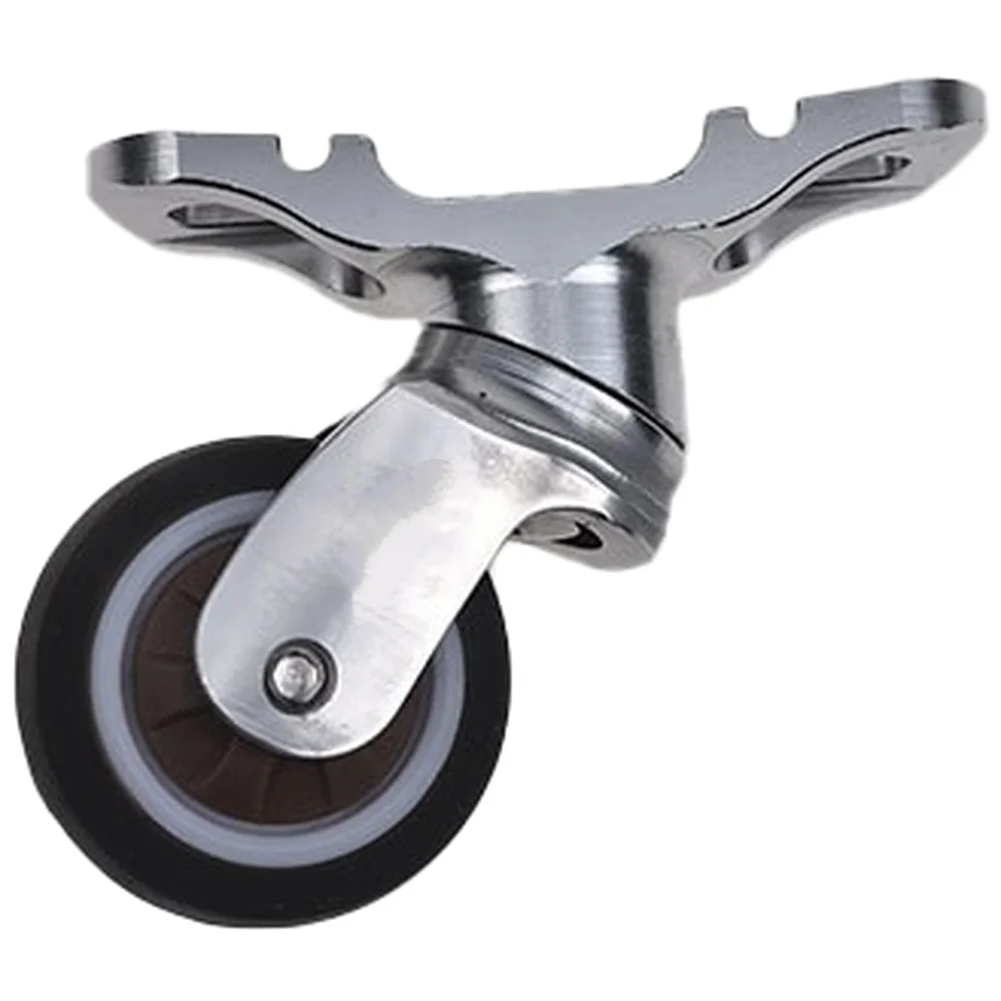 For BROMPTON Folding Bike Mudguard Mountable 32mm Silent Caster Wheel Made of Anodized Aluminum Alloy for A C T P Line Models