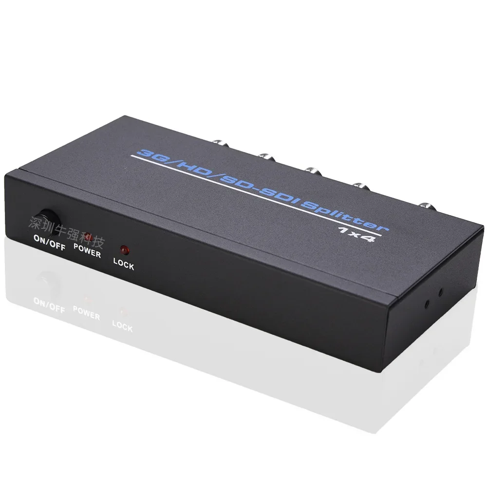 Splitter SDI 1x2 1x4 SD-SDI HD-SDI Splitter 3G-SDI SDI 1 w 2 Out / 1 w do 4 Out Repeater Extender