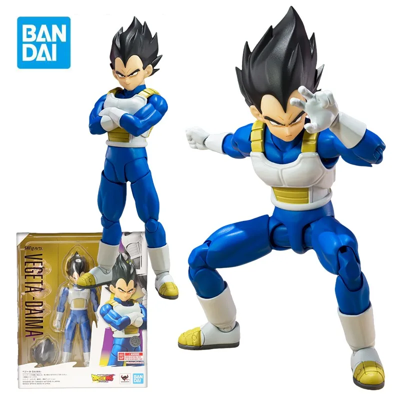 

BANDAI SHF VEGETA-DAIMA Action Figures Dragon Ball-Daima Anime Plastic Model Toys Gift for Boys Collection Toys for Boys