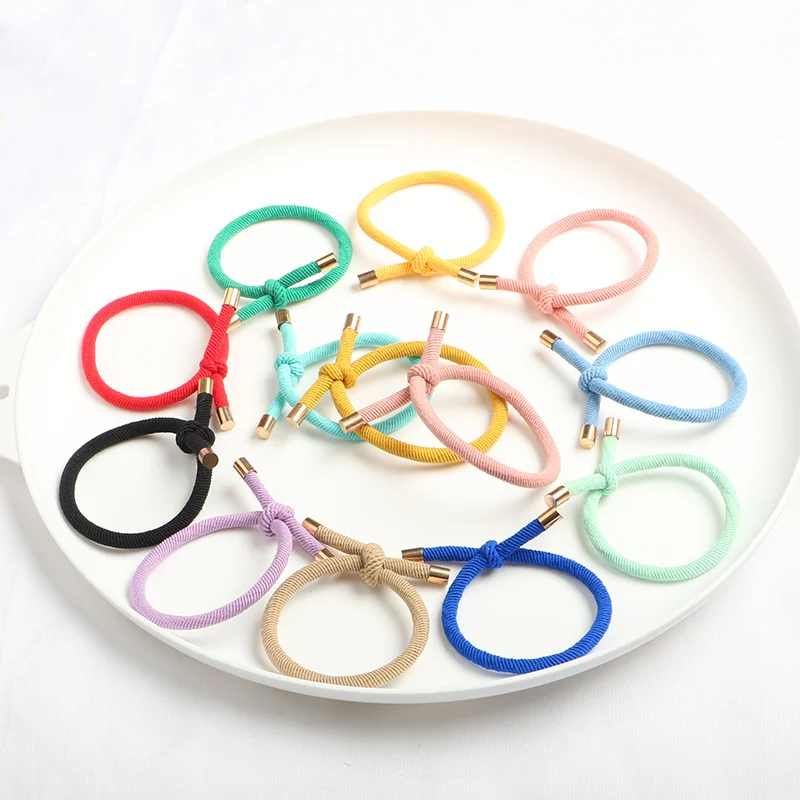 50Pcs Elastic Hair Rope Girl Head Rope Hair Accessories Hair Band Rubber Band Ponytail Holders Gifts Children Gift