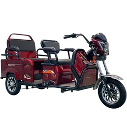 Adult Electric Tricycle Cargo 2022 Hot Selling Good Price China 48V 4 Wheel Electric Scooter Open Motocarguero 4 Tires Passenger