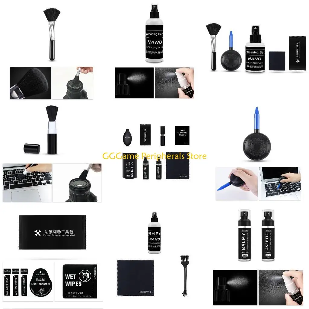 

U55B Multifunction Mechanical Keyboard Cleaning Brush High-density Brush Cleaner