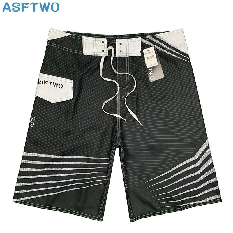 Strandhosen, schnelltrocknende Surf-Hosen für Herren, lässige Sommer-Reise- und Hot-Spring-Shorts für Herren, kurze Shorts, Badehosen. – Detail 17