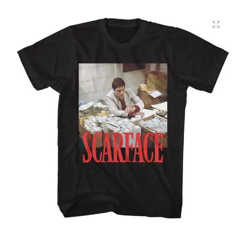 

Scarface Soft T Shirt Scarface Movie Poster T Shirt 80 s Movie Nostalgia Shirt
