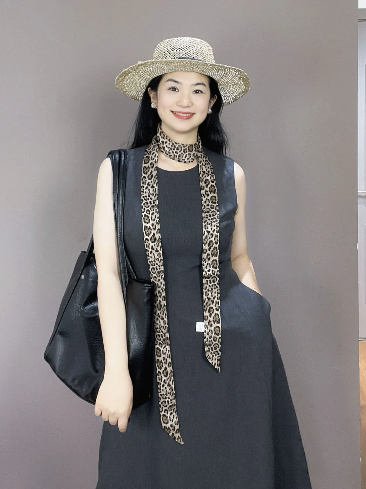 高級カーキ柄シルクスカーフ-レディース-ロング丈-おしゃれ-ドレープネック-スカーフベルト-マルベリーシルク-春秋冬-シーズン限定