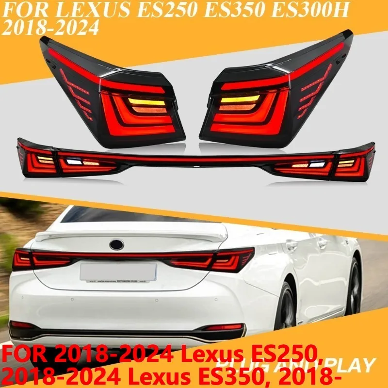 

Пара светодиодных задних фонарей для задних фонарей Lexus ES250 ES350 ES300h 2018-2024 гг.