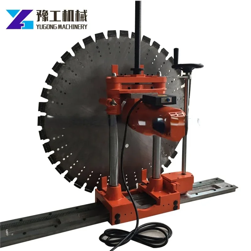 YGSmall Electric Saw Cutter Concrete Wall Saw Disc Cutting Machine Electric Driven Concrete Wall Saw Cutting Machine