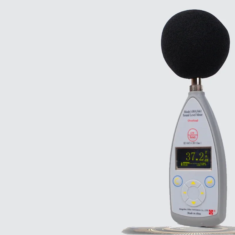 up to 45-160 dB High pressure level  noise sound measurement  AWA5661-1C sound level meter Class 1