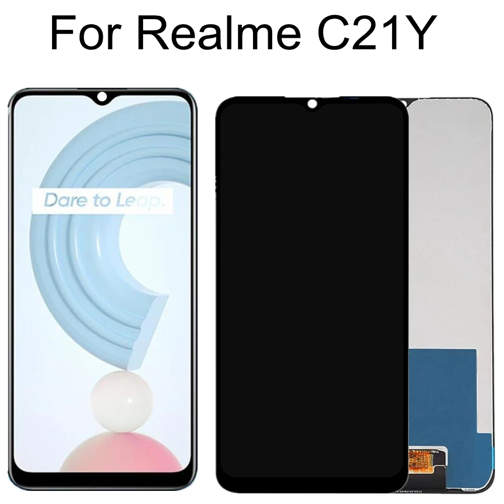 6.50  For OPPO Realme C21Y RMX3261 LCD Display Touch Screen Digitizer Assembly Replacement