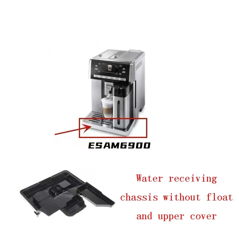 

Applicable to DeLonghi Delong fully automatic coffee machine ESAM6900. M water tray cushion cup sink accessories