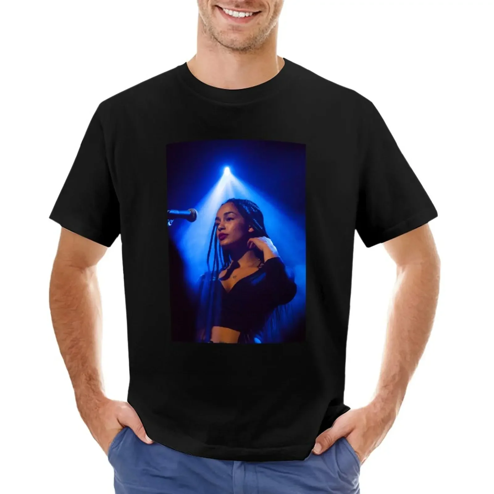 

Jorja smith T-Shirt anime clothes plain korean fashion t shirt for men