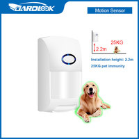 GARDLOOK Infrared Detector Motion Sensor 25kg pet Immune 433MHz Wireless PIR Detector Alarm For Home Burglar Smart Alarm System