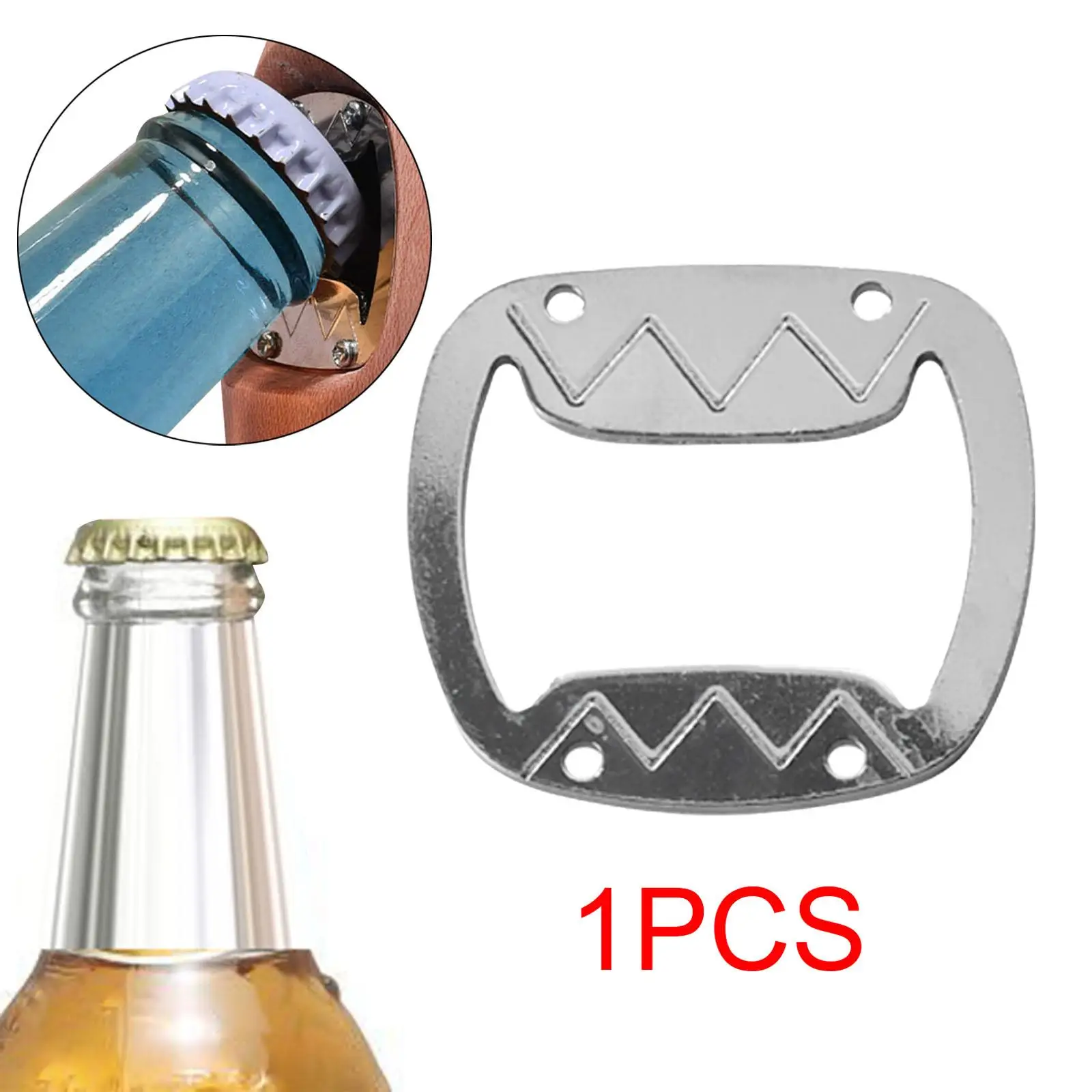 Bottle Opener Creative Beer Beverage Drinking Opener Barware Beer Cap Opener Metal for Kitchens Dad Hotels Husband Boyfriend