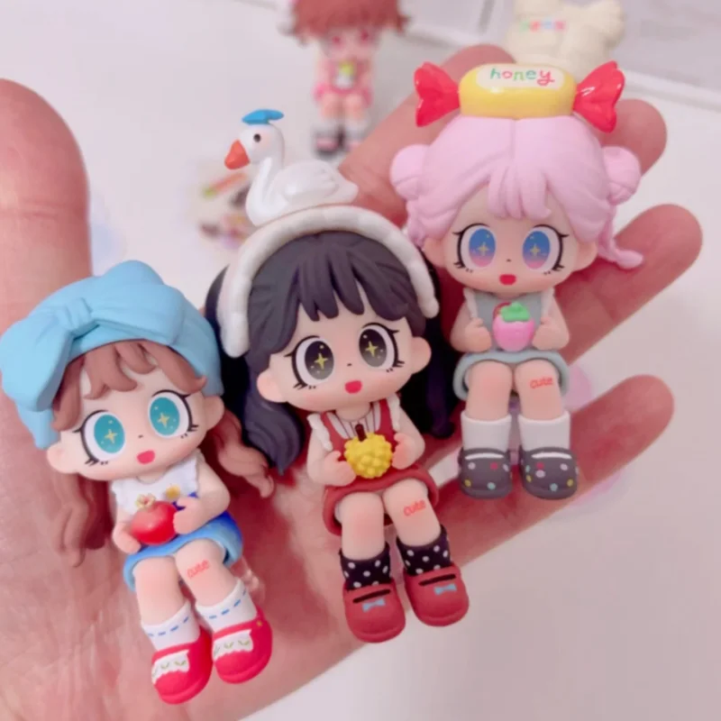 

New In Stock Milay Girls' Honey Fruit Series Blind Box Mini Trendy Toy Accessories Kawaii Action Figure Toy Gifts