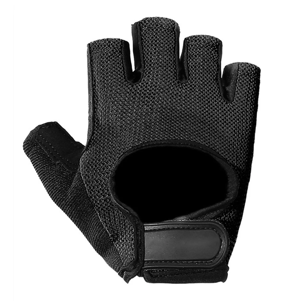 

Men Women 1 Pair Fitness Half Finger Gloves Anti Slip Wrist Support Gym Training Exercise Weightlifting Cycling Yoga Gloves