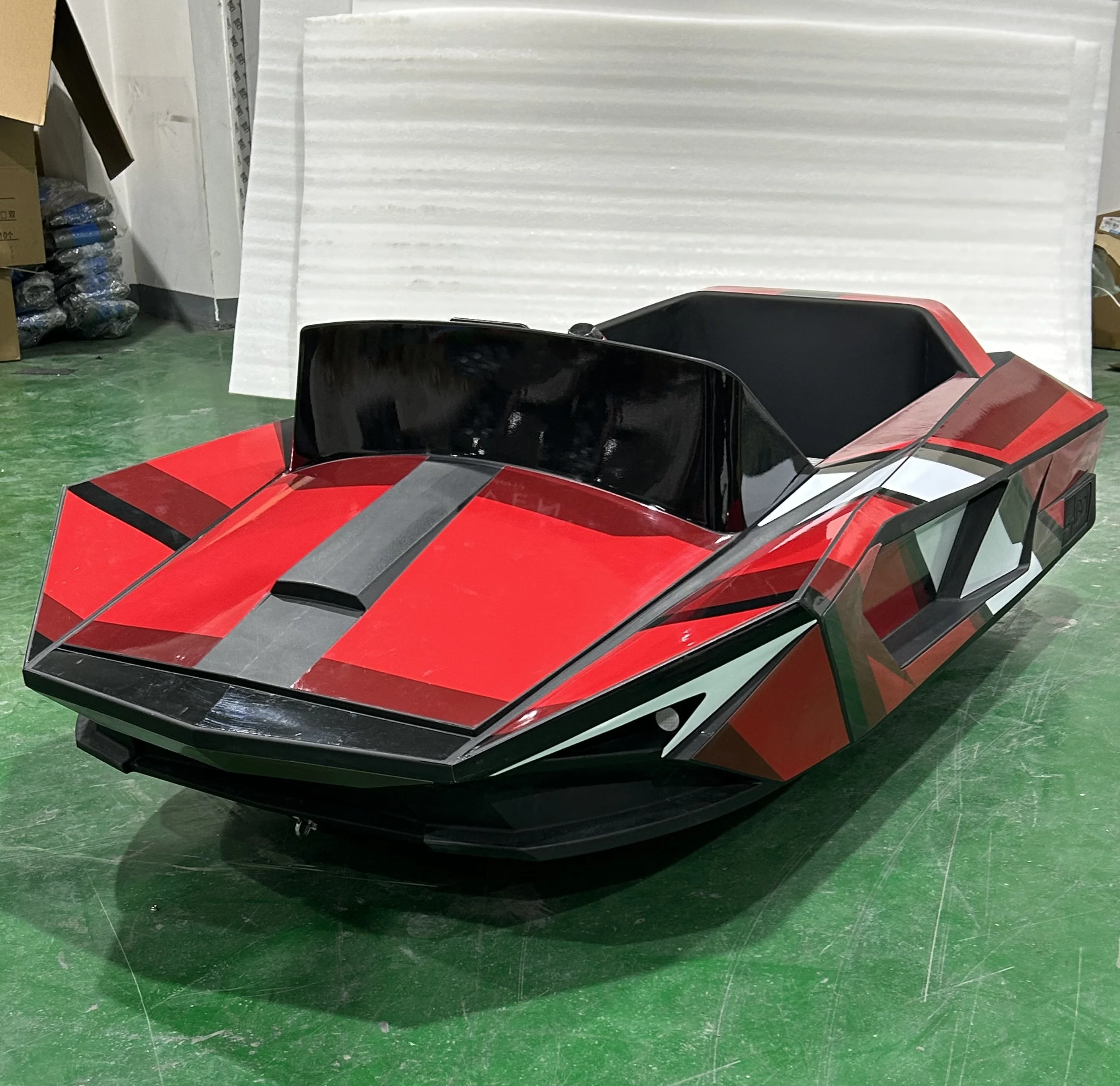 2025 nuevo barco de Motor barco de chorro de agua eléctrico Jet Ski de moda Go-Kart eléctrico onda surf barco electrónico para deportes acuáticos
