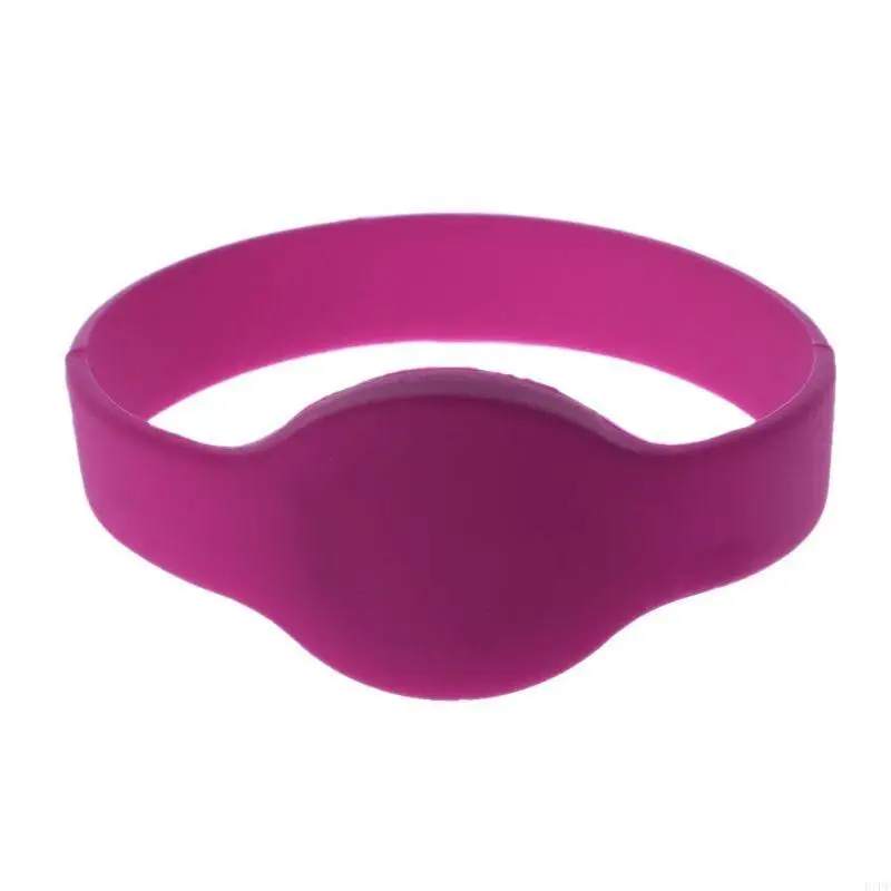 E1PF Multicolor Silicone RFID Wristband Intelligent TK4100 RFID Bracelet Waterproof