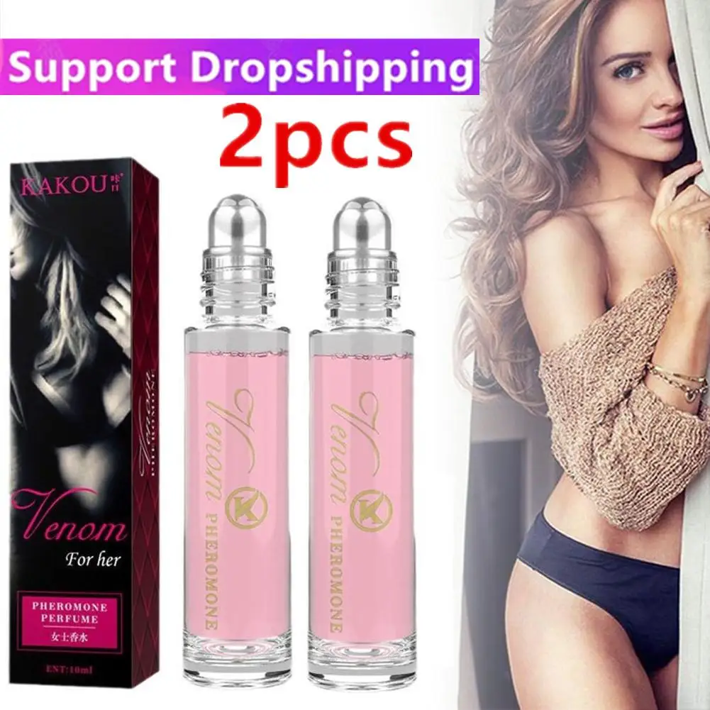 

2PCS 10ml Intimate Partner Erotic Perfume Pheromone Fragrance Stimulating Flirting Perfume For Women Long Lasting