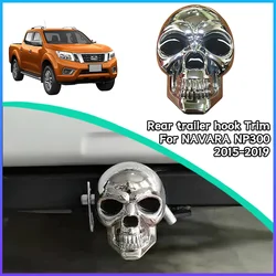Universal Skull LED Illuminated Tow Hitch Cover Car Rear Trailer Socket Decorative Cap For NAVARA NP300 For Various Pickup