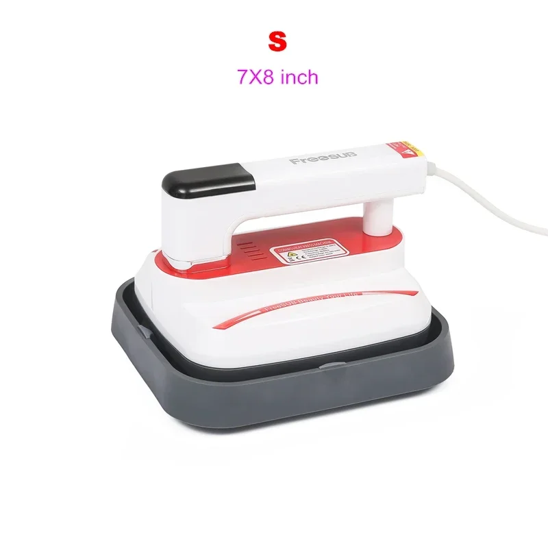 LY Mini Handheld Heat Transfer Press Machine Portable Sublimation Printer for DIY T-Shirt Clothes Cup Hats Printing 12×10 Inch