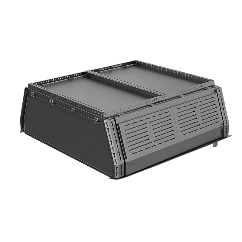 High Quality Conquer Falcon Multifunctional Waterproof Aluminum Alloy Hardtop Pickup Canopy Fit For Ranger