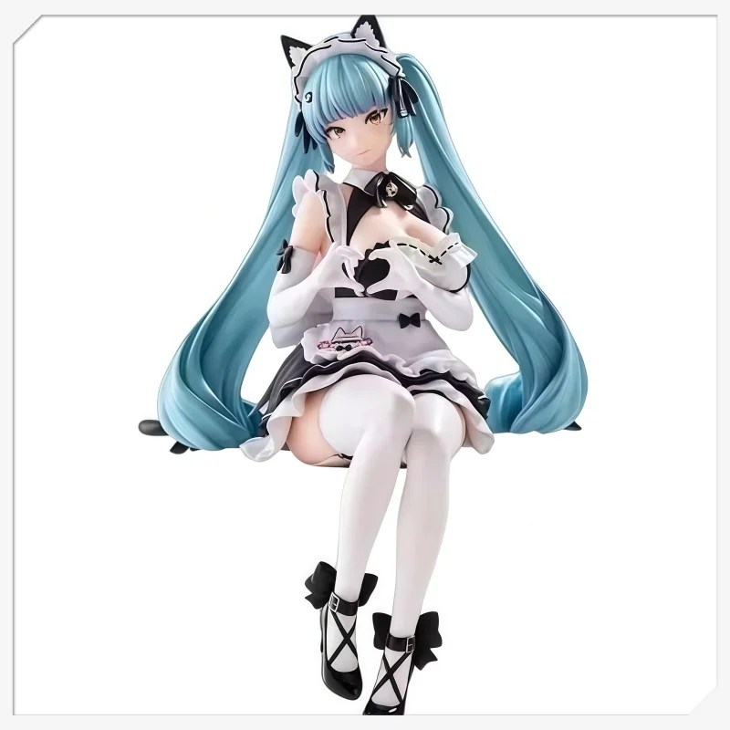 Оригинальная фигурка Furyu Goddess Nikke Privaty Unkind Maid, 15 см, аниме-модель, игрушка, подставка для лапши, настольное украшение, милый подарок