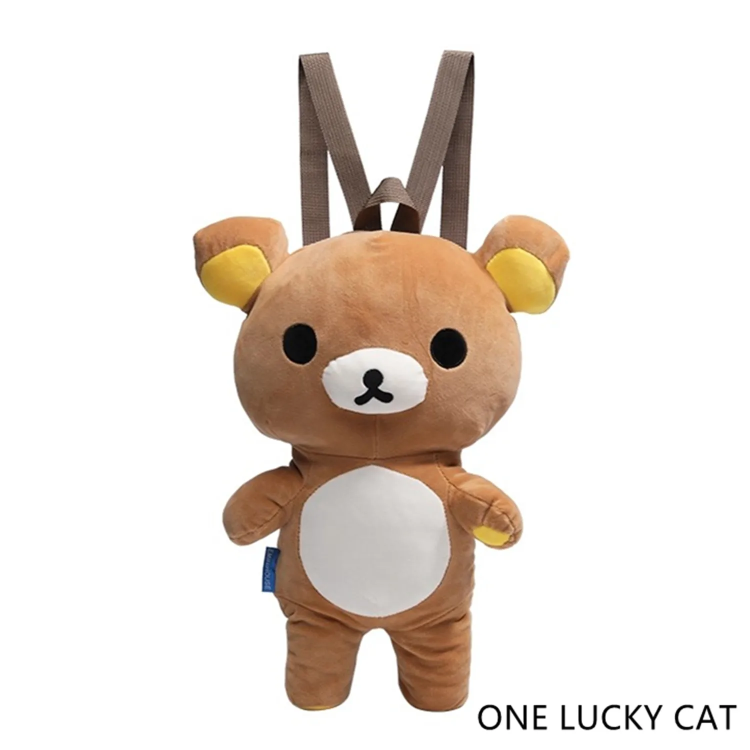 

Новый милый медведь Rilakkuma для девочек и мальчиков, детский плюшевый рюкзак, сумка для женщин