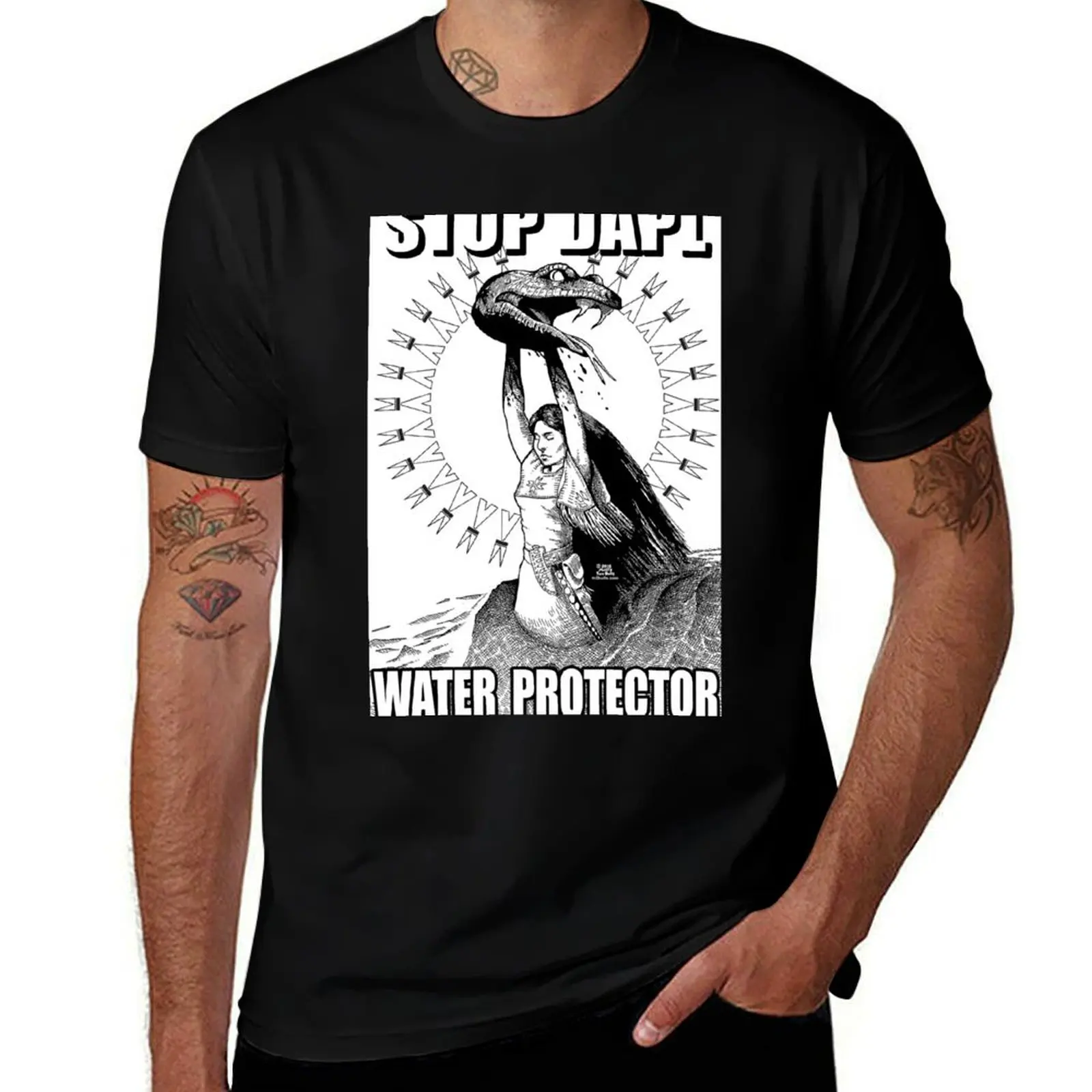 Stop DAPL, Water Protector T-Shirt essential t shirt T-Shirt