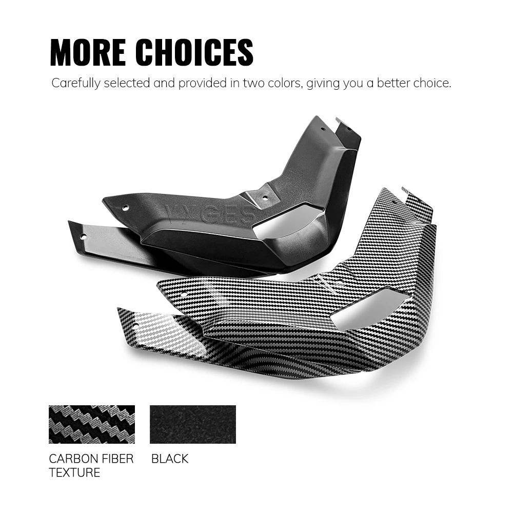 For YAMAHA XMAX 300 XMAX300 X-MAX 2023 2024- Motorcycle Front Fairing Beak Extender Front Spoiler Winglet Aerodynamic Wing