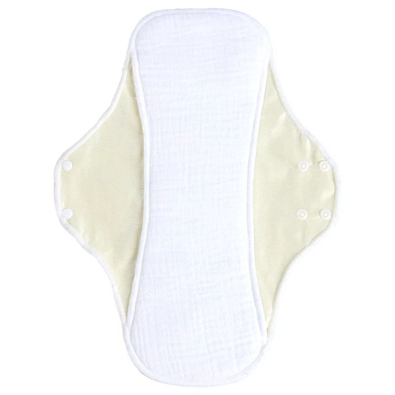 فترة قابلة لإعادة الاستخدام وسادة وسادة السريك مقاومة للطبقة الصحية مناديل لاستخدام الليل النساء #3