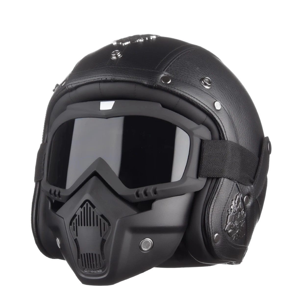 Kaski Classic – Najlepszy retro kask motocyklowy dla mężczyzn z przesłonięciem słońca i okularami?