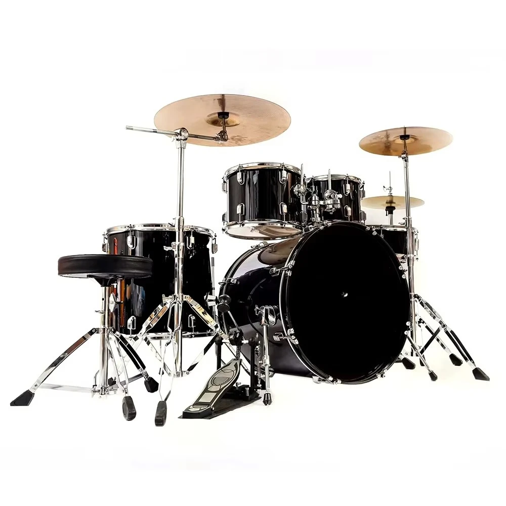 Wholesale Jazz Drum 5 Drum 2 Cymbal Acoustic Drum Set