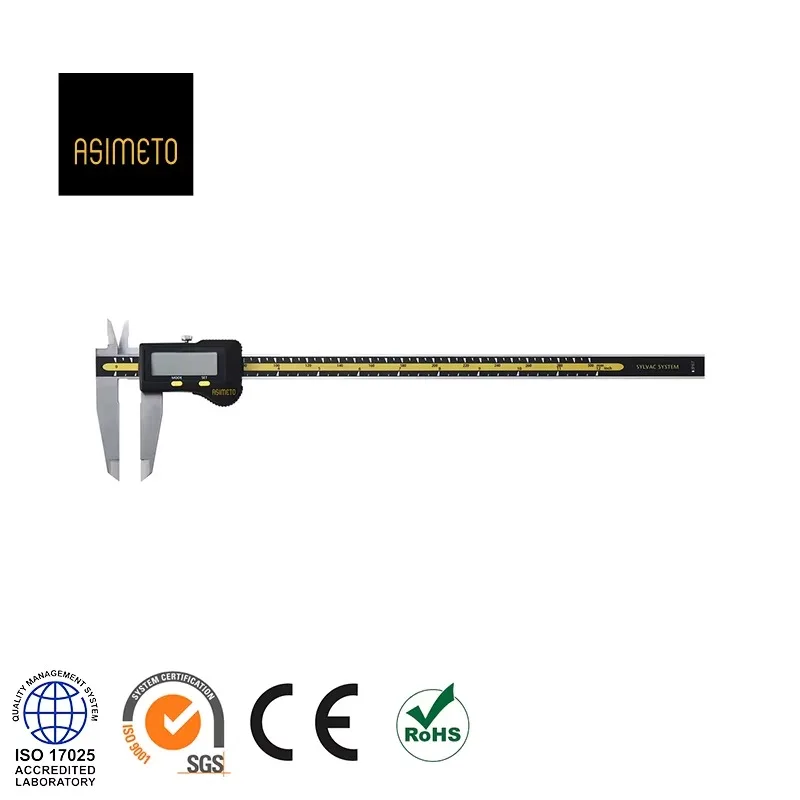301 Series Two Buttons IP67 Digital Caliper 0-300mm Metric Precision Measuring Tool