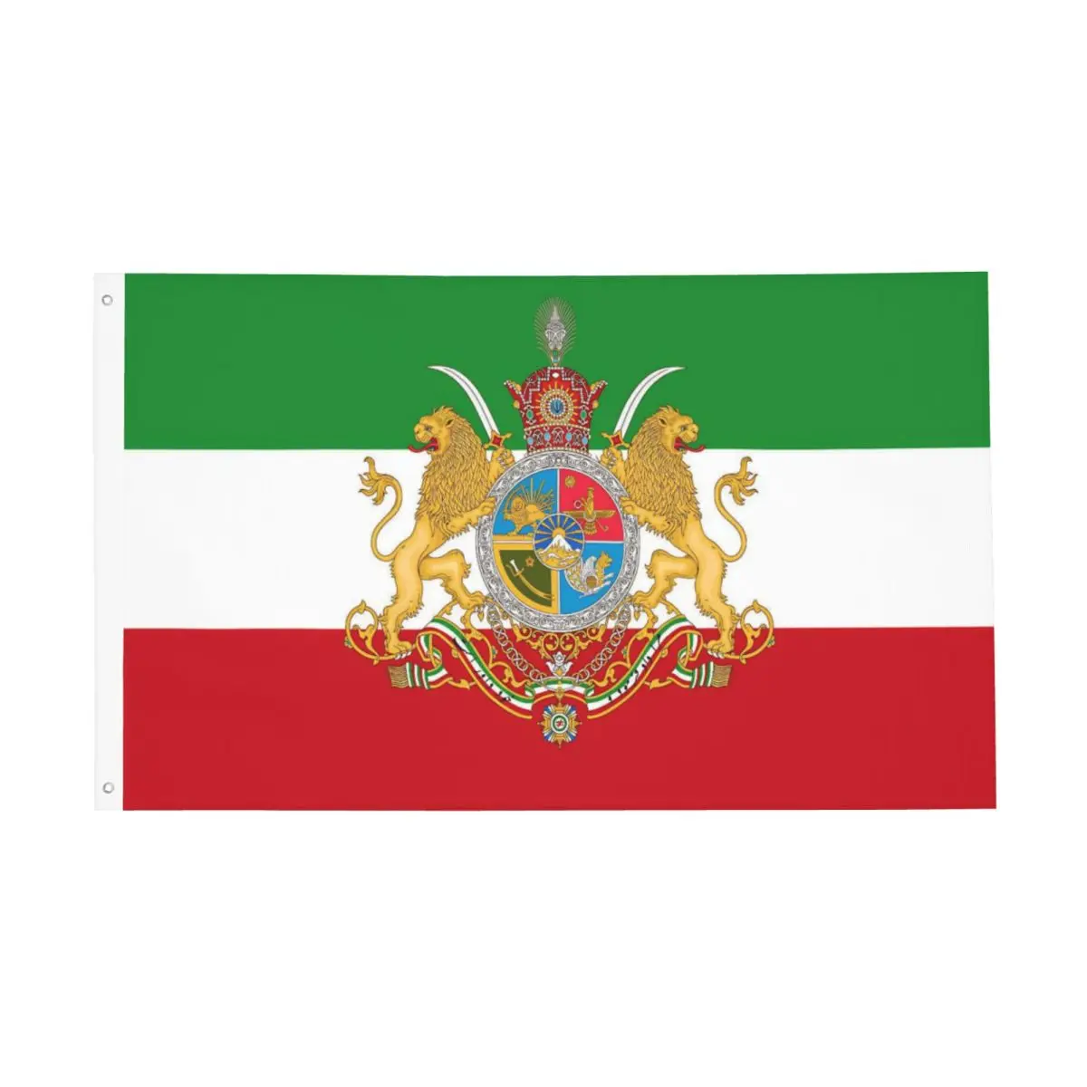 Persian Boteh Buta Paisley Map Flag Outdoor Banner 2 Grommets Decoration Double Sided 2x3 3x5 4x6 5x8 FT Flags