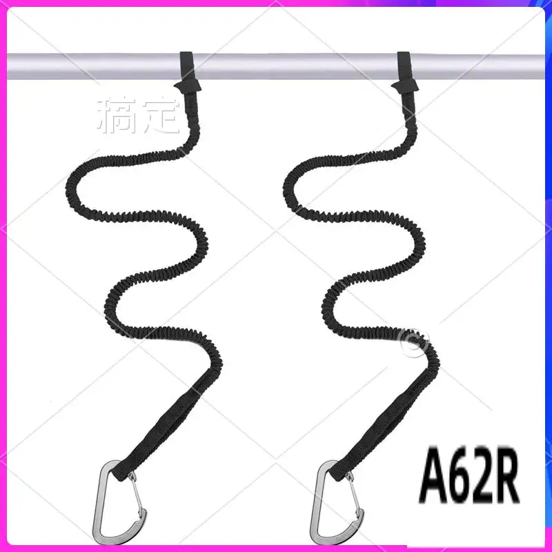 

R2-2 Pack Поводок для весла для каяка, поводок для доски для весла, инструмент для рыболовного ремешка с карабином, аксессуары для каякинга