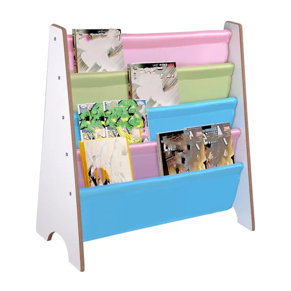 Eco-friendly Children's Bookshelf Home Bedroom Children's Picture Books Storage Cabinet Sundries Organizer Rack