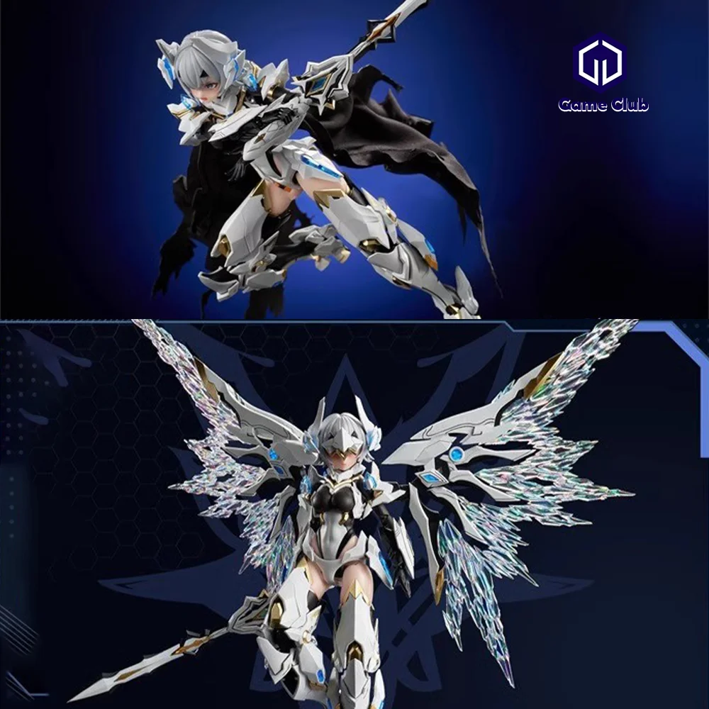 Pre-sale Animester 81007 1/12 Frame White Dragon Knight Galahad Full Set 6in Assembly Mobile Suit Girl Anime Action Figure Model