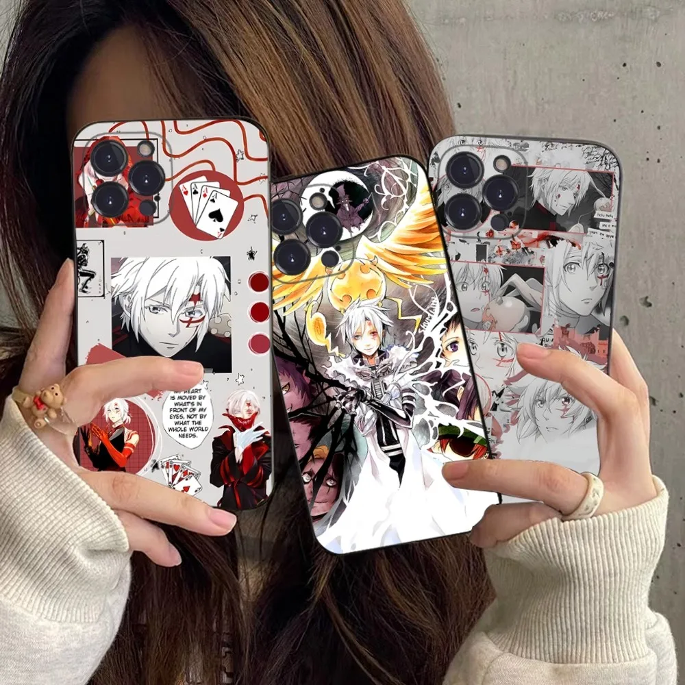 Anime  D.Gray-man Phone Case For iPhone 15 14 11 12 13 Mini Pro XS Max Cover 6 7 8 Plus X XR SE 2020 Funda Shell