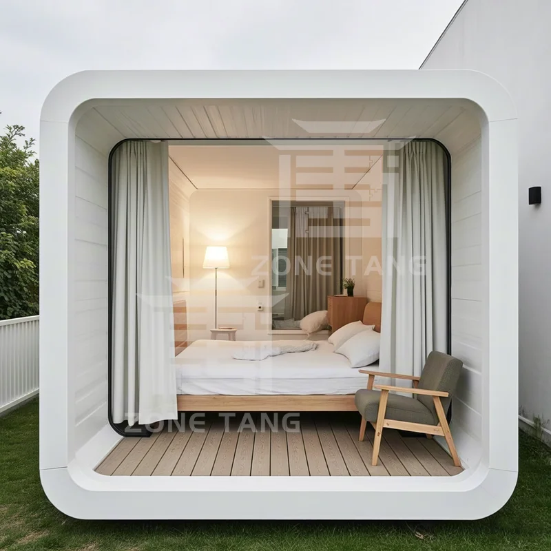 Apple Capsule House Factory Prefabrication Living Container House Modern Modular Home Container Home Prefabricated Houses Luxury