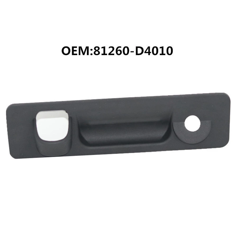 

A77Q-81260-D4010 Автомобильная застежка задней двери, переключатель, задняя застежка, ручка с отверстием для камеры для Kia Optima 2016 2017 2018