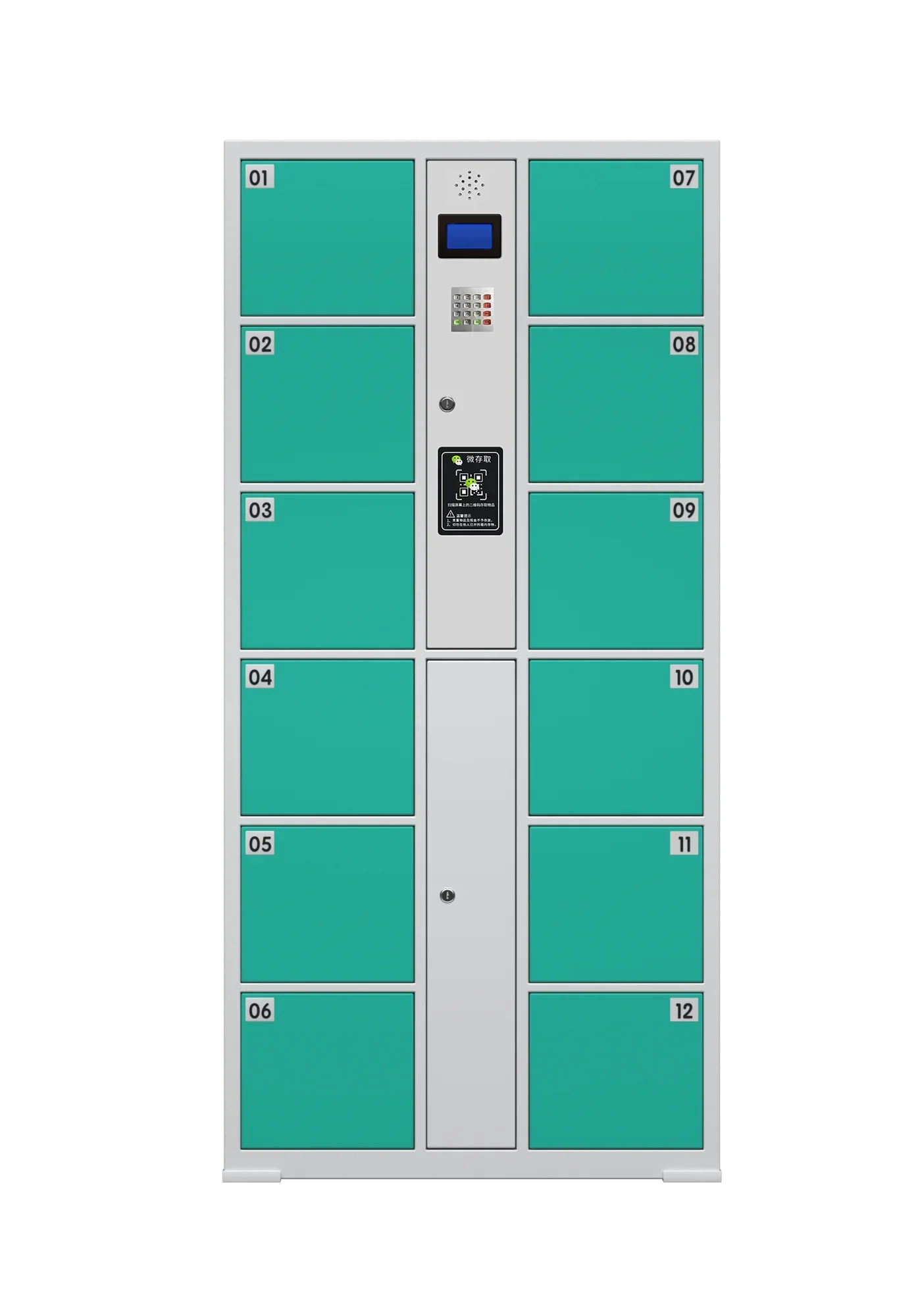 Electronic Storage Cabinet Multi Size Key Code Parcel Vending Machine Delivery Smart Locker with Support