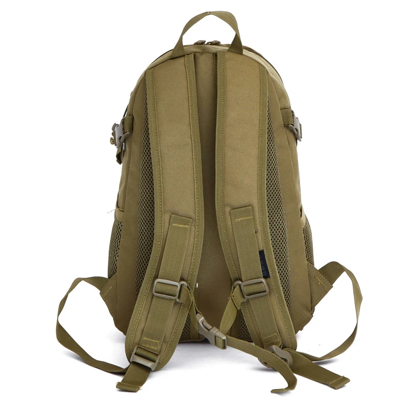 Mochila para acampar al aire libre, montañismo, senderismo, asalto táctico, nailon, impermeable, caza, ligera, 20-30L