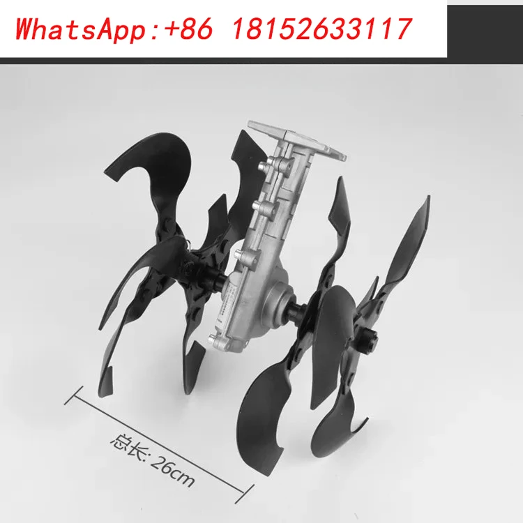 Aksesoris Mesin Pemotong Rumput, Roda Penggembur Tanah, Mesin Pemotong Rumput, Roda Penyiang Rumput, Roda Pembuat Parit, Roda Pengolah Tanah Dalam MM