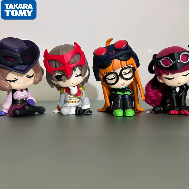 Takara Tomy Arts Persona 5 Gashapon Figura Coleccionable Miniatura Futaba Sakura Makoto Niijima Regalo para Coleccionistas