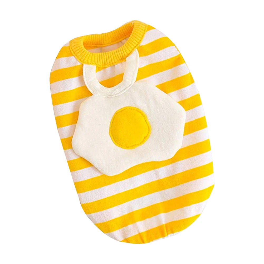 

Pet Vest Cat Clothes Dinosaur Dog Tshirt Clothing Coat Accessories Puppy Egg Pattern Accessory Small