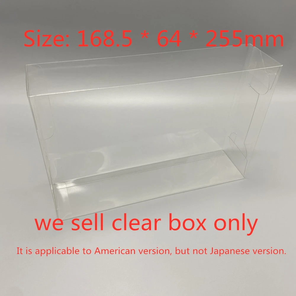 Transparent Box Protector For Nintendo 3DS Console Game Shell Collect Boxes Clear Display Case